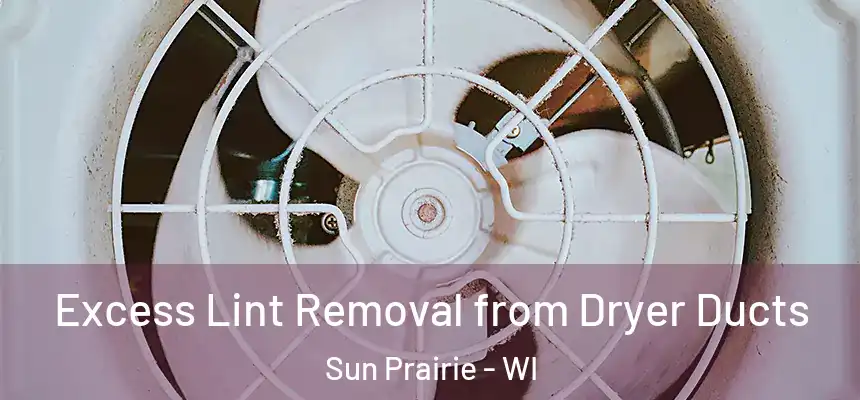  Excess Lint Removal from Dryer Ducts Sun Prairie - WI